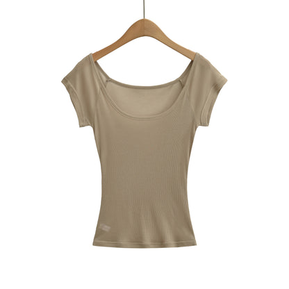 Square Collar Top for Women | Tajstylo