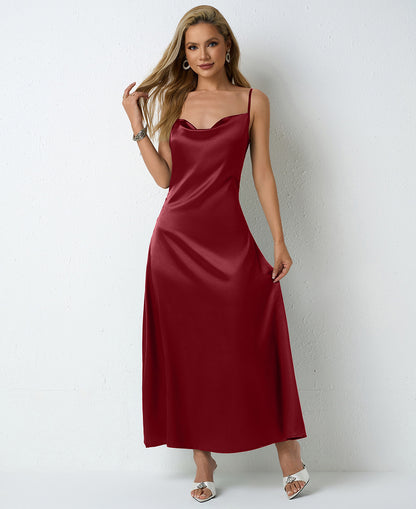 Pleated Sleeveless Dress | Tajstylo