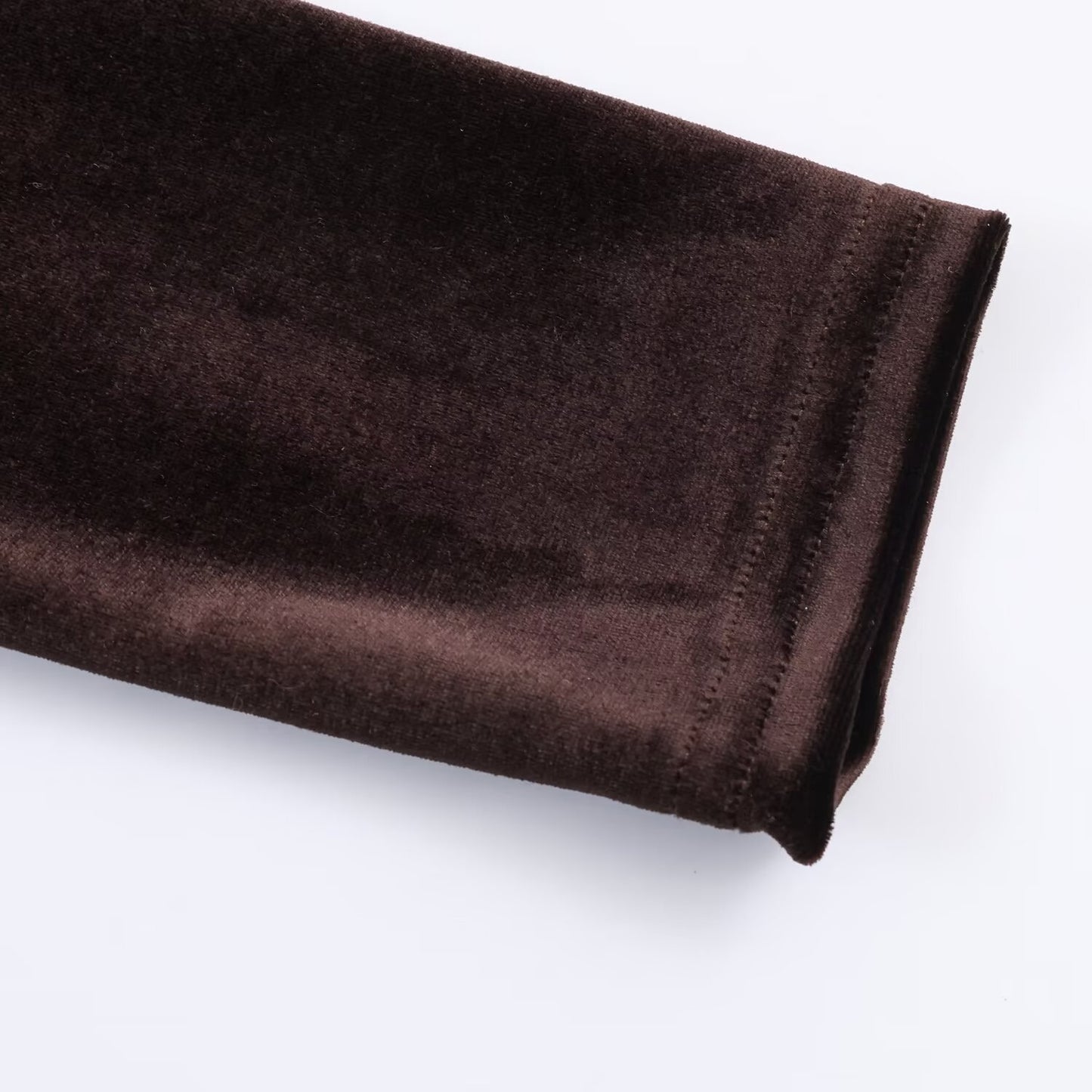 Wrinkled Velvet Midi Dress | Tajstylo