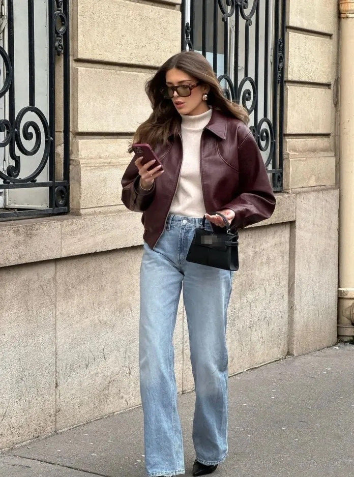 Casual Suede Jacket | Tajstylo
