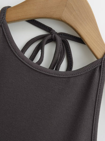 Backless Camisole Vest | Tajstylo