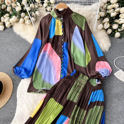 Chic Two Piece Set Top and Pants | Tajstylo