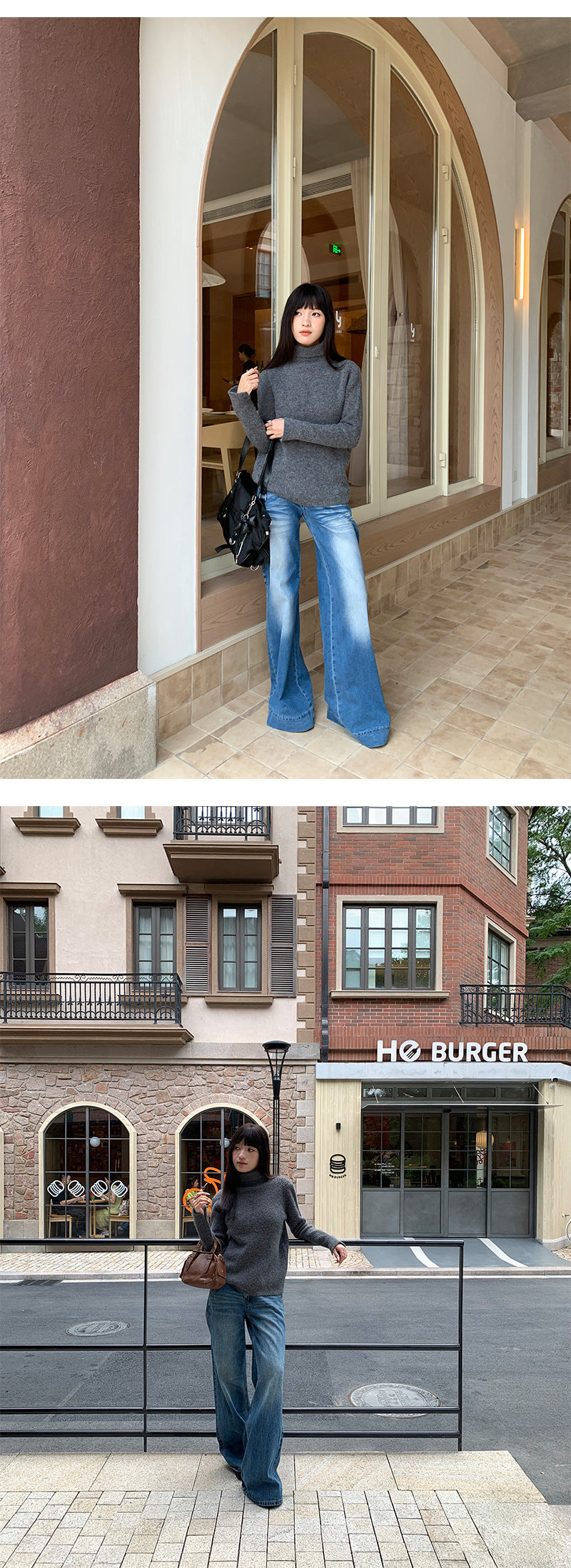 Chic Straight Leg Jeans | Tajstylo