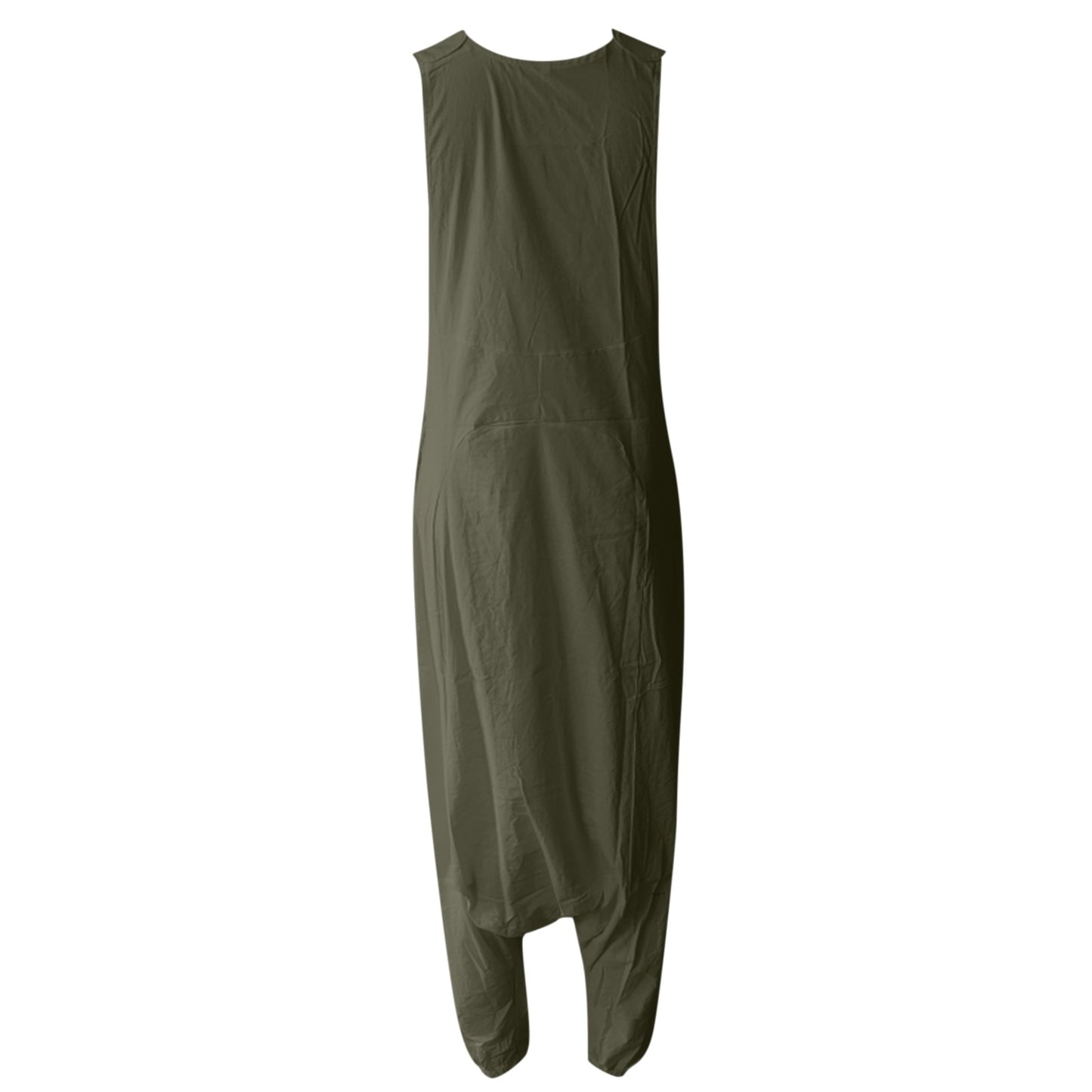 Wide Leg Harem Jumpsuit with Pockets | Tajstylo