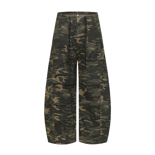 Camouflage Wide Leg Jeans | Tajstylo