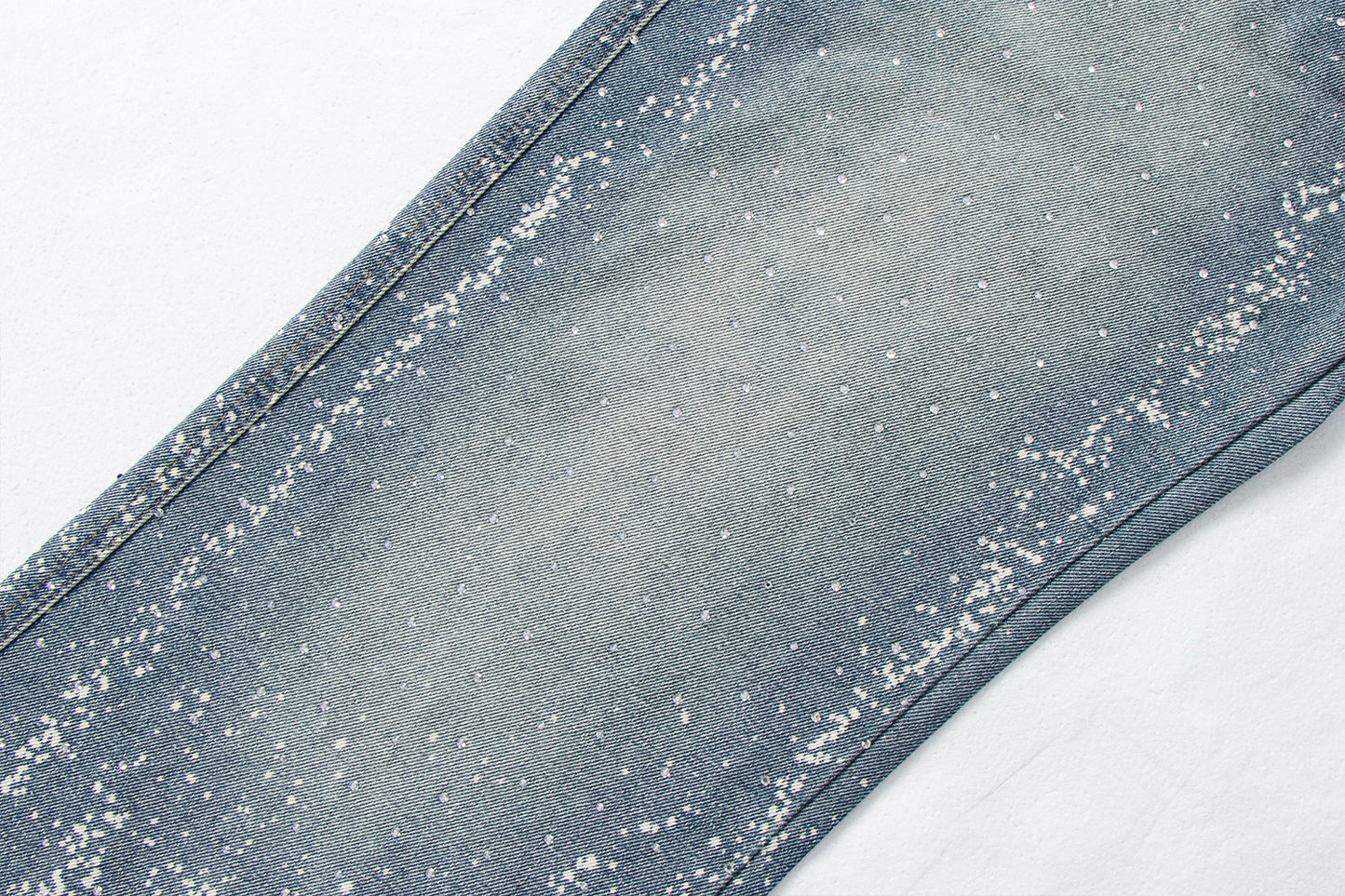 Starry Sky Painted Design Denim Pants | Tajstylo