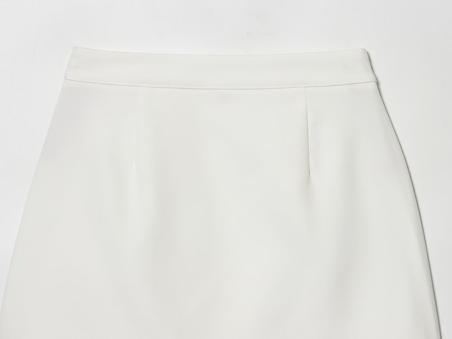 Fitted Suit Dress Wrap Waist A-Line Mini Skirt | Tajstylo