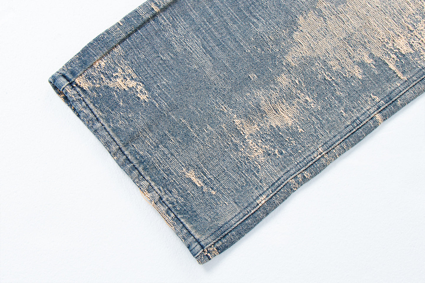 Street Style Washed Distressed Straight Leg Jeans | Tajstylo