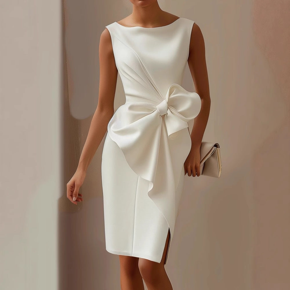 Elegant Butterfly Knot Dress | Tajstylo