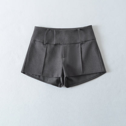 Low Waist Slimming A-Line Hip Hugging Shorts | Tajstylo