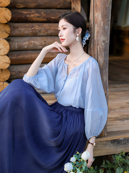 Elegant A-Line Skirt for Women | Tajstylo