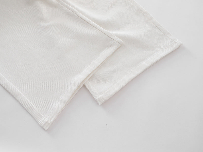 Casual White Denim Pants for Women | Tajstylo