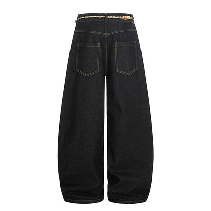 Pleated Wide Leg Casual Pants | Tajstylo