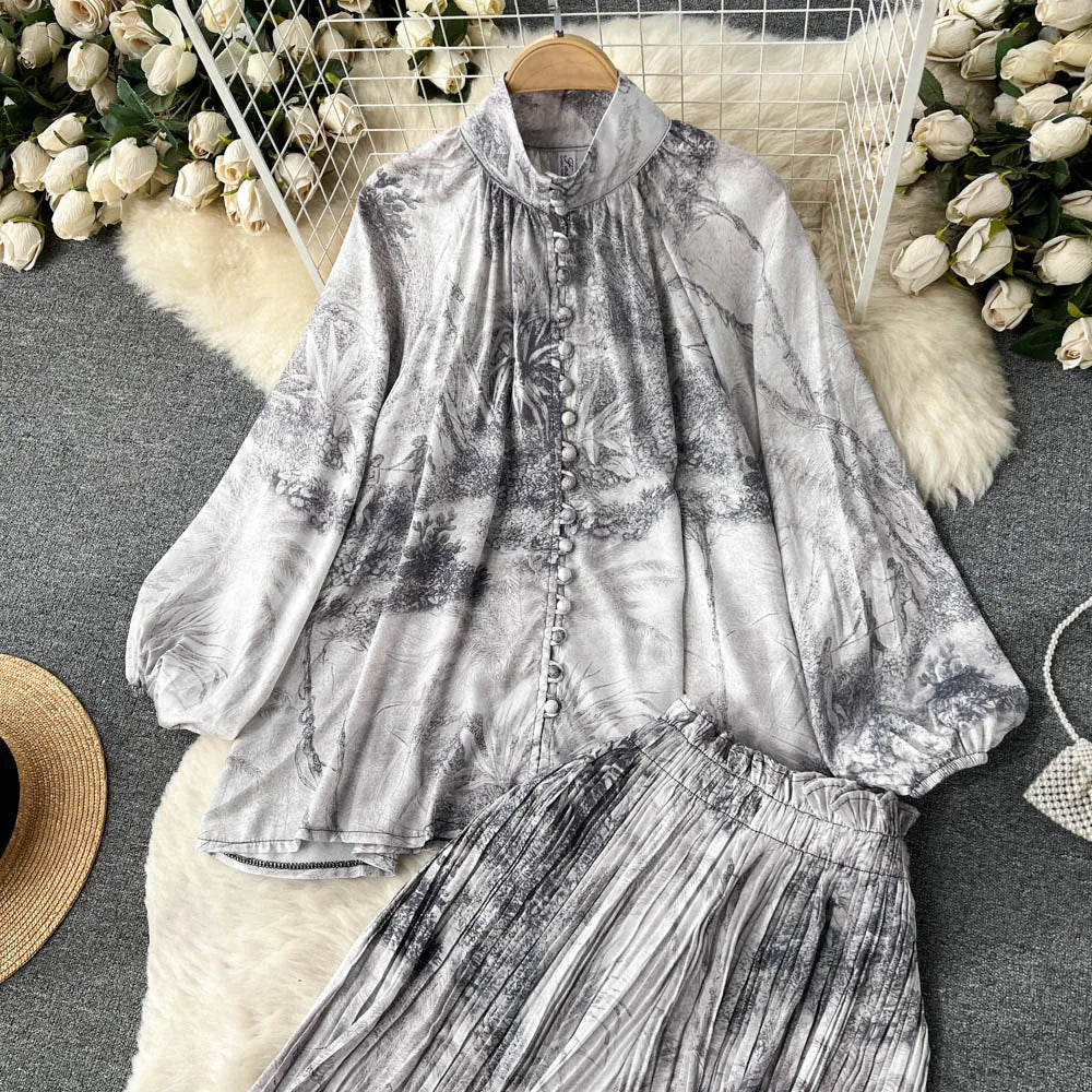Chic Two Piece Set Top and Pants | Tajstylo