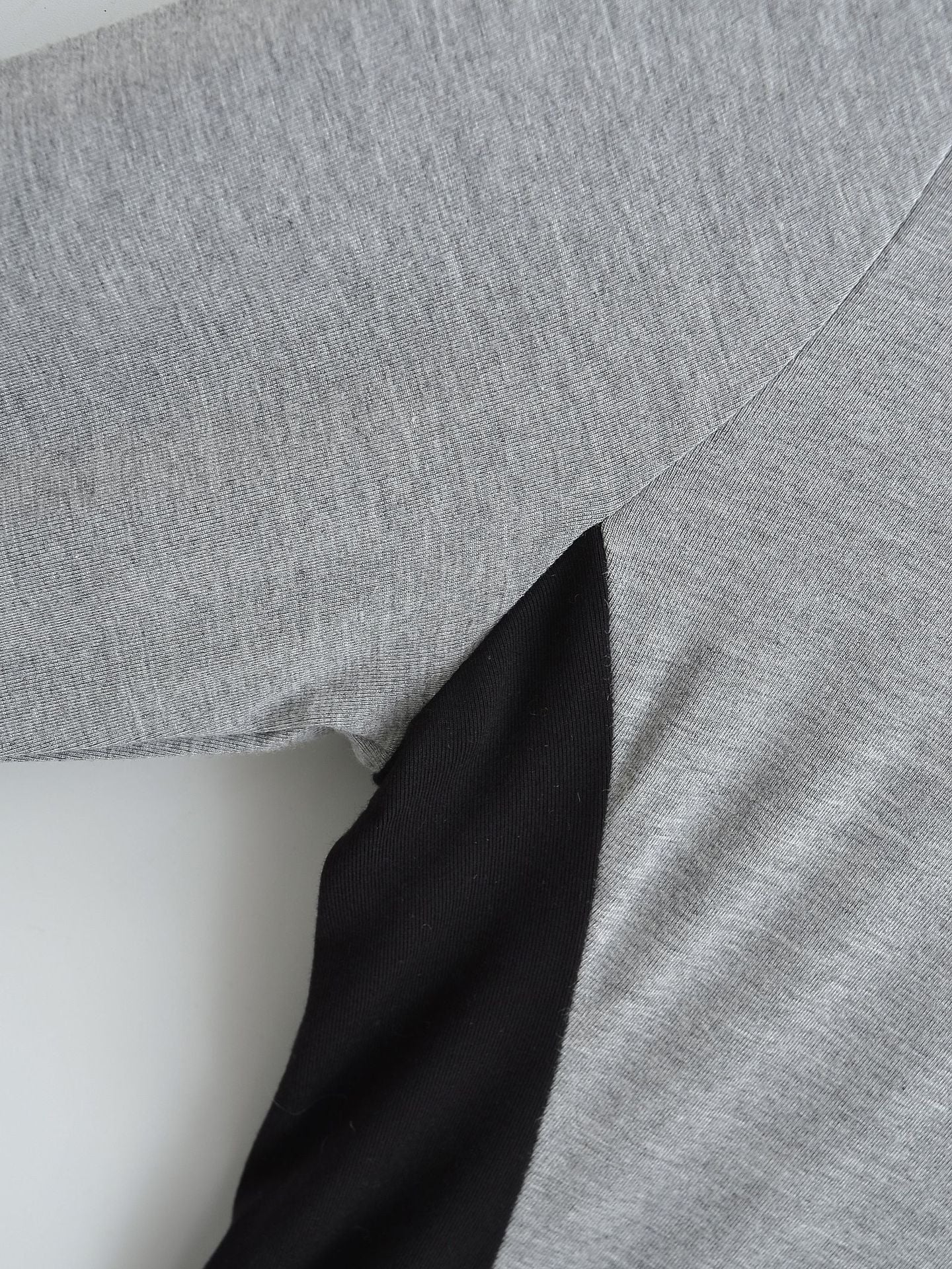 Elastic Slim Fit Color Block Long Sleeve T-Shirt | Tajstylo