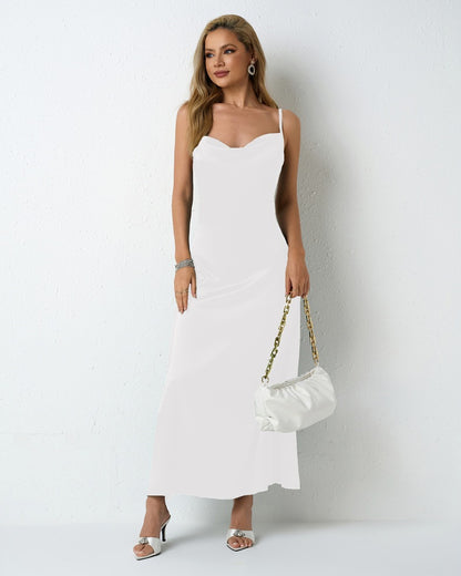 Pleated Sleeveless Dress | Tajstylo