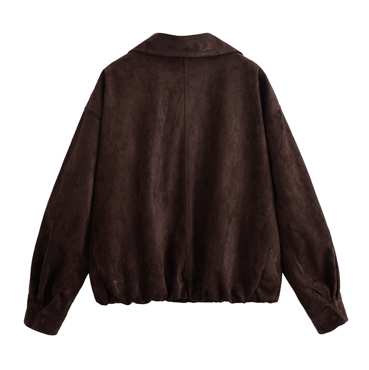 Women Suede Collar Jacket | Tajstylo