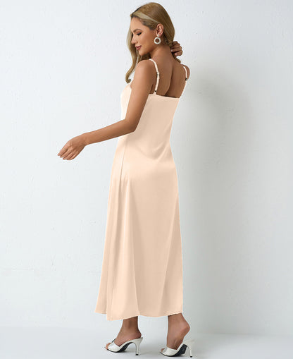 Pleated Sleeveless Dress | Tajstylo