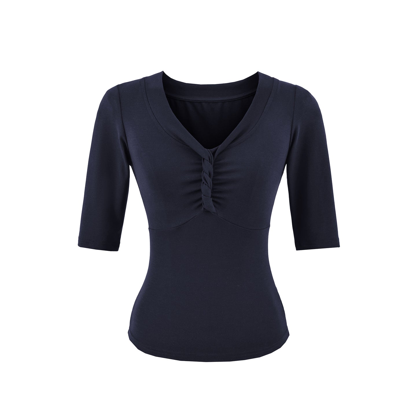 V-Neck Short Sleeve Top for Women | Tajstylo