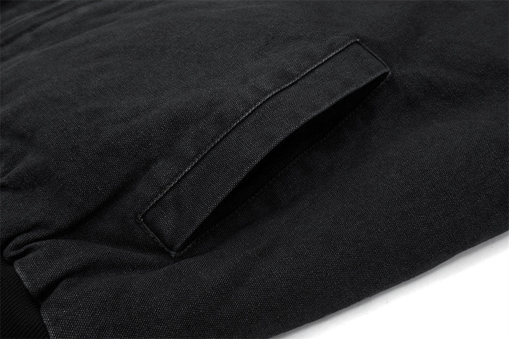 Color Block Denim Workwear Jacket | Tajstylo