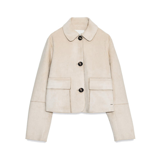 Casual Suede Jacket | Tajstylo