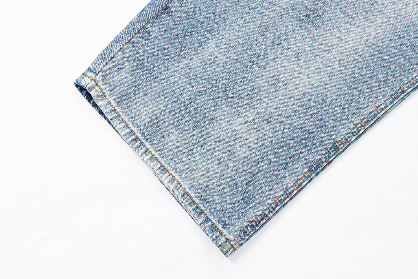 Vintage Bamboo Texture Loose Fit Jeans | Tajstylo