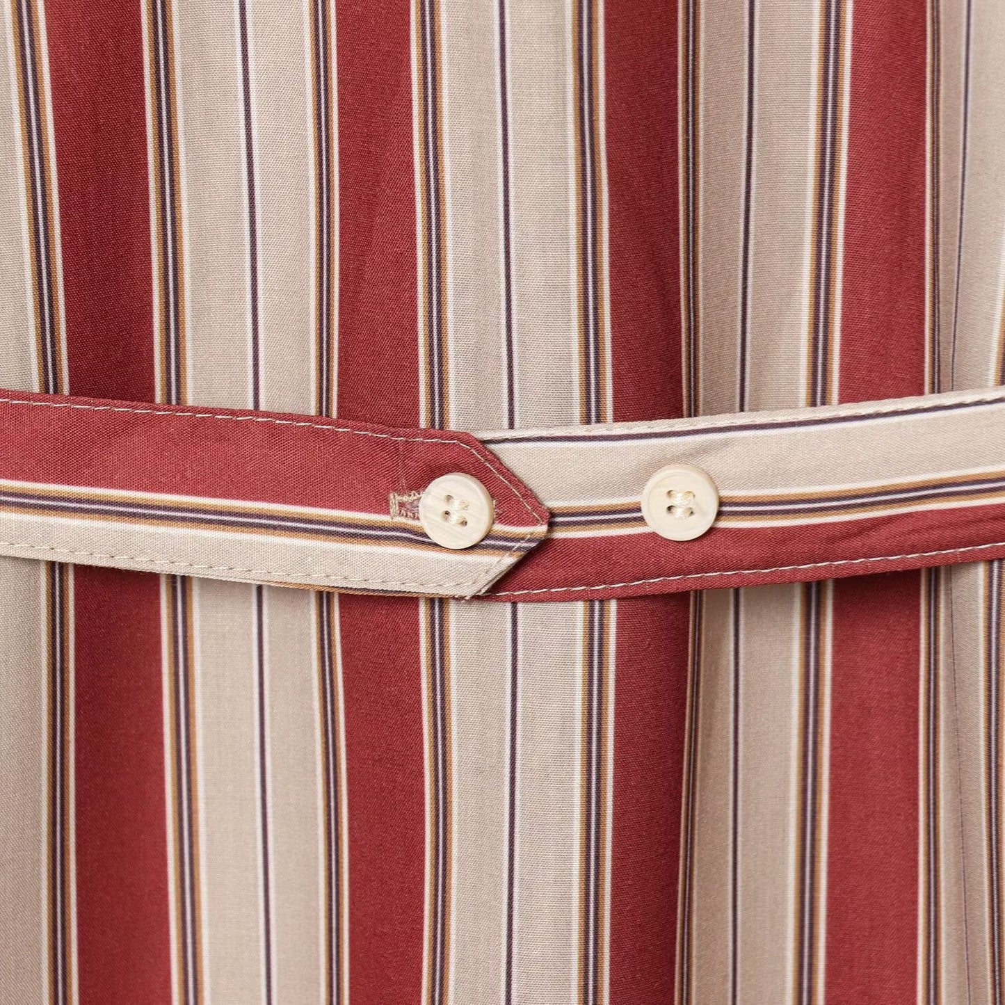 Back Strap Striped Shirt | Tajstylo