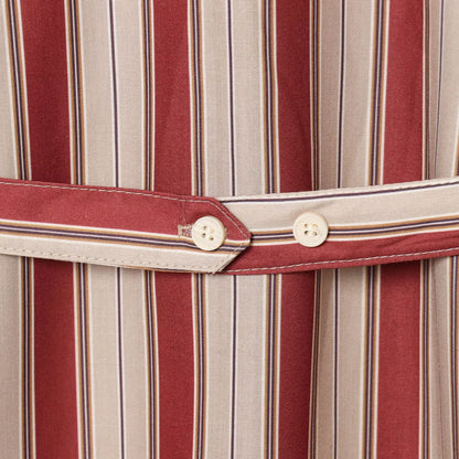Back Strap Striped Shirt | Tajstylo