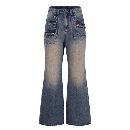 Retro Micro Flared Jeans | Tajstylo