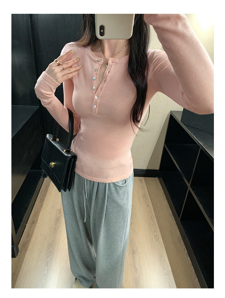 Long Sleeve Knit Top for Women | Tajstylo