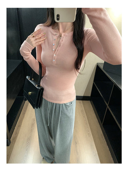 Long Sleeve Knit Top for Women | Tajstylo
