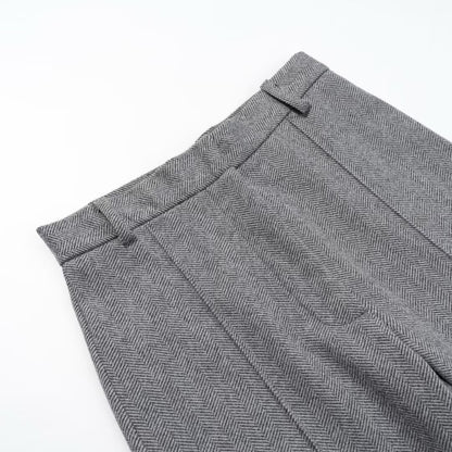Herringbone A-Line Vest and Flared Leggings Set | Tajstylo