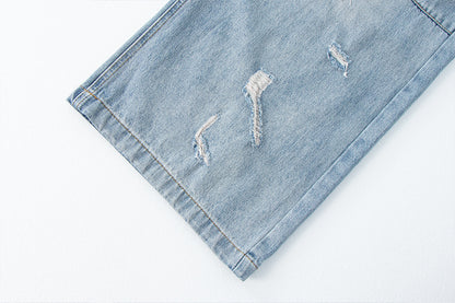 Vintage Distressed Wide Leg Jeans | Tajstylo