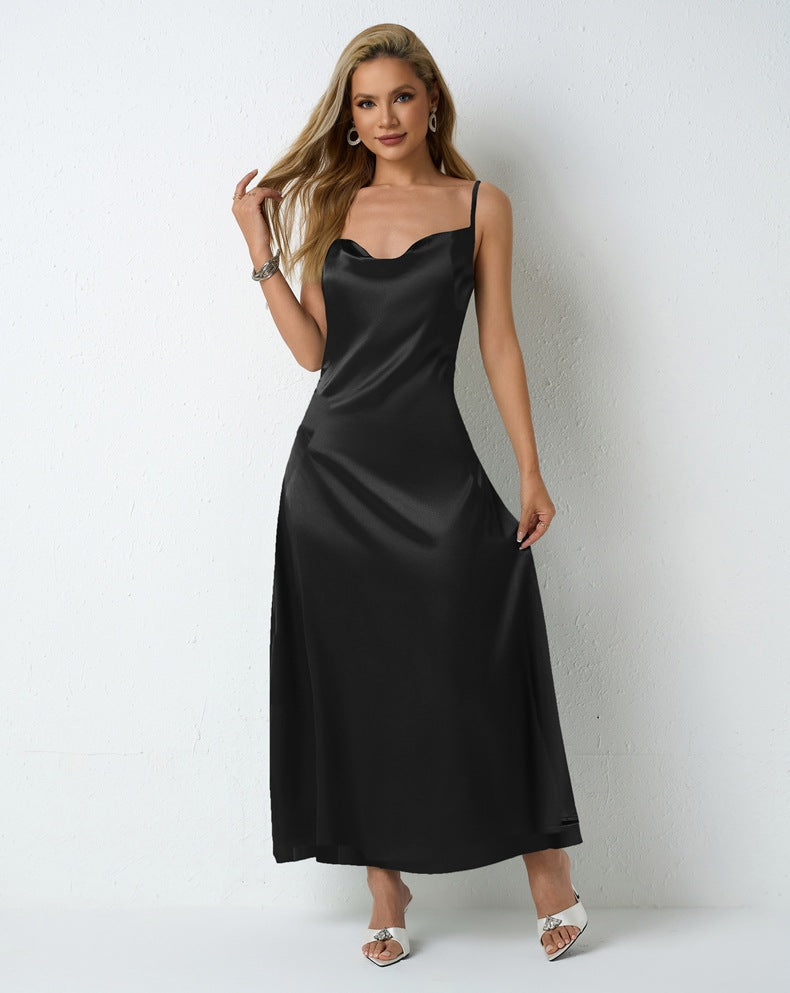 Pleated Sleeveless Dress | Tajstylo