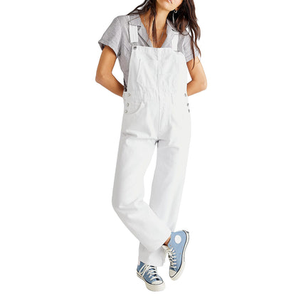 Strap Denim Pants for Women | Tajstylo
