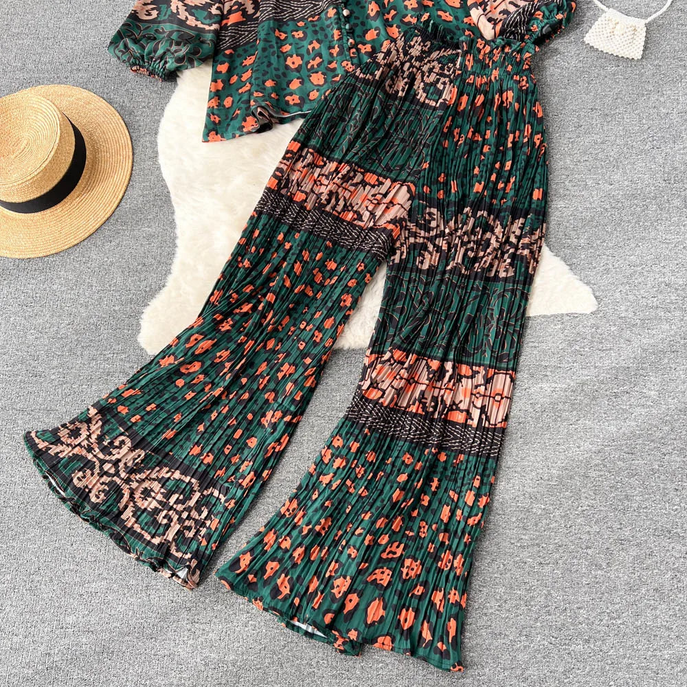 Chic Two Piece Set Top and Pants | Tajstylo