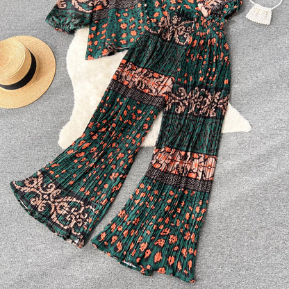 Chic Two Piece Set Top and Pants | Tajstylo
