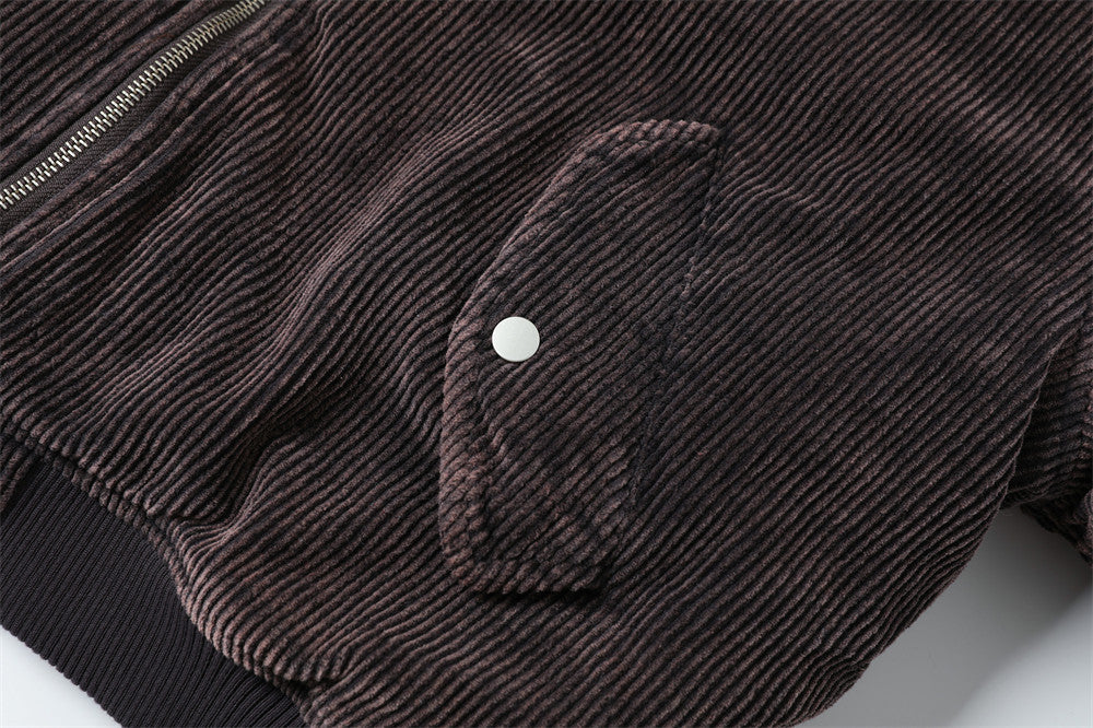 Fake Corduroy Short Jacket | Tajstylo