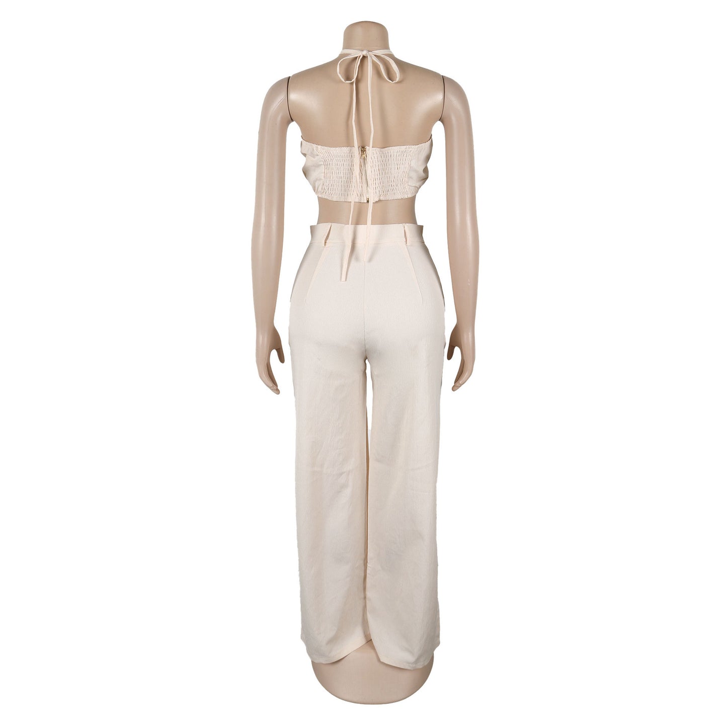 Flattering Ripped Fitted Two-Piece Nightclub Outfit | Tajstylo