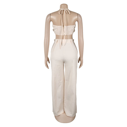 Flattering Ripped Fitted Two-Piece Nightclub Outfit | Tajstylo