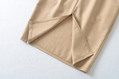 Solid Color Square Neck Pullover Dress | Tajstylo