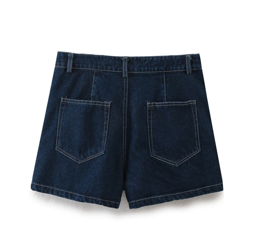 Short Denim Shirt for Women | Tajstylo