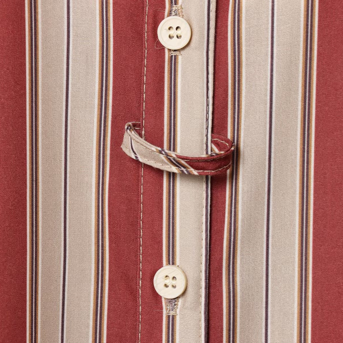 Back Strap Striped Shirt | Tajstylo