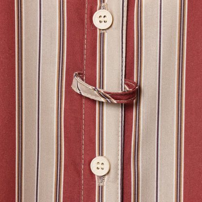 Back Strap Striped Shirt | Tajstylo