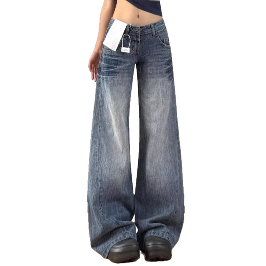 Loose Straight-Leg Jeans for Women | Tajstylo