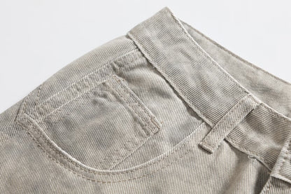 Versatile Tie-Dye Straight Cut Jeans | Tajstylo