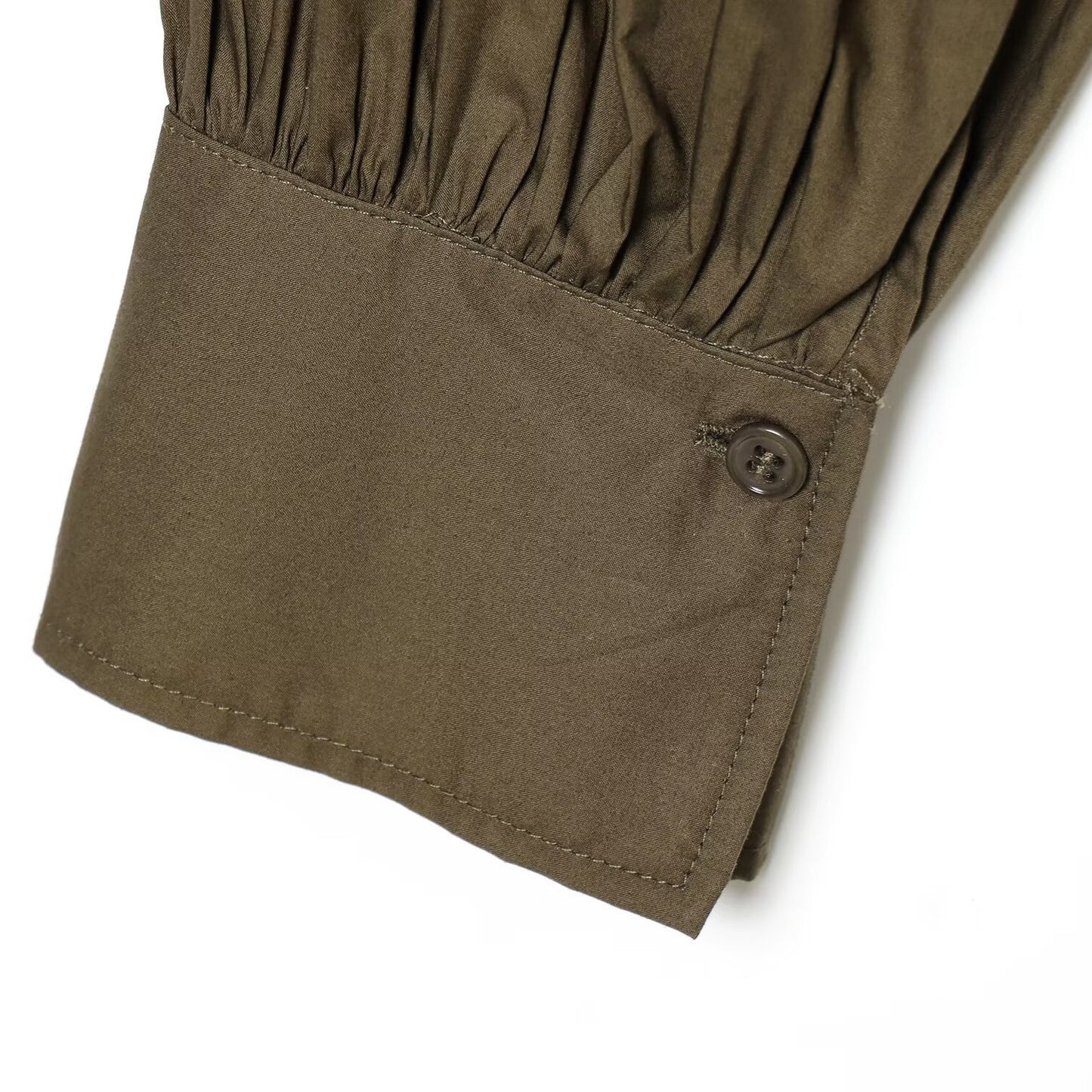 Bubble Sleeve Poplin Shirt | Tajstylo