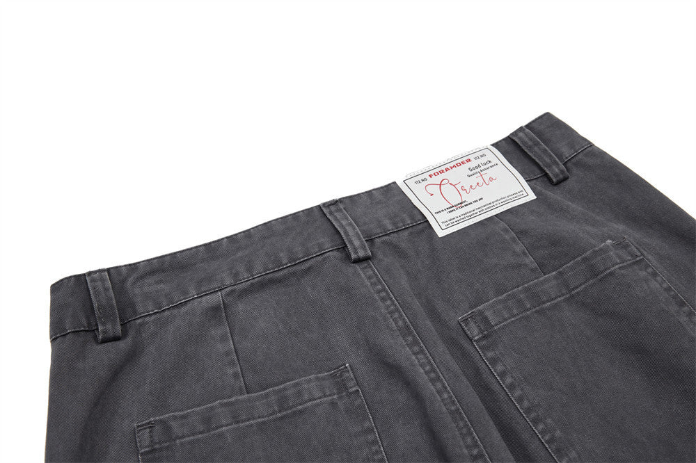 Loose Fit Straight Leg Multi Pocket Jeans | Tajstylo