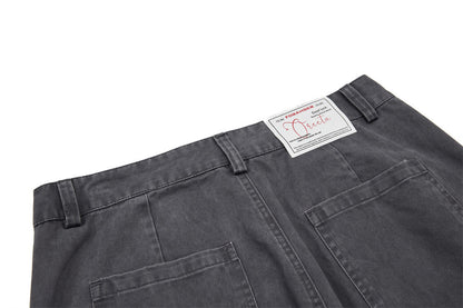 Loose Fit Straight Leg Multi Pocket Jeans | Tajstylo