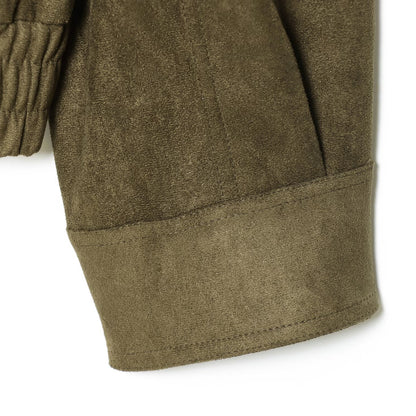 Artificial Fur Suede Texture Jacket | Tajstylo